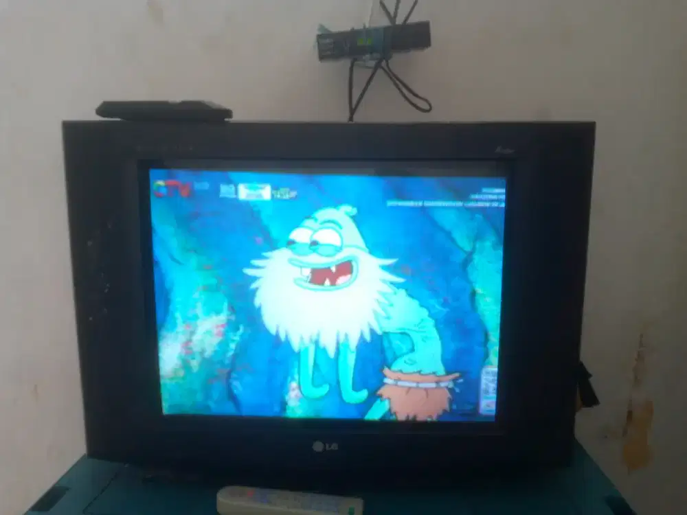 jual TV merk LG  21'plus  gambar jernih stb remote ada
 mahar