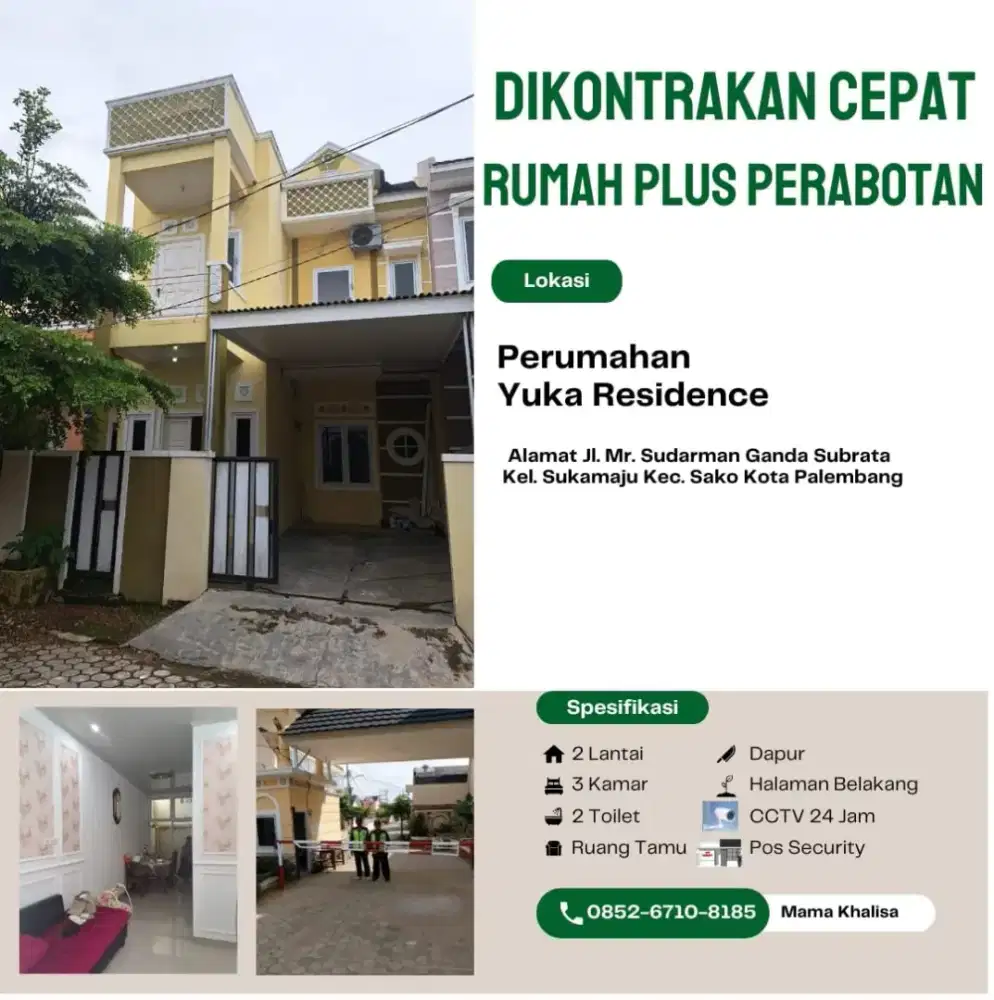 Rumah Disewakan