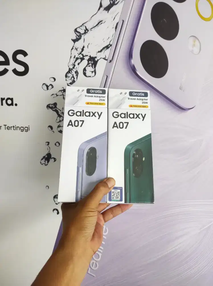 Berminat silahkan WA Samsung Galaxy A07 4/128 Garansi resmi 1thn
