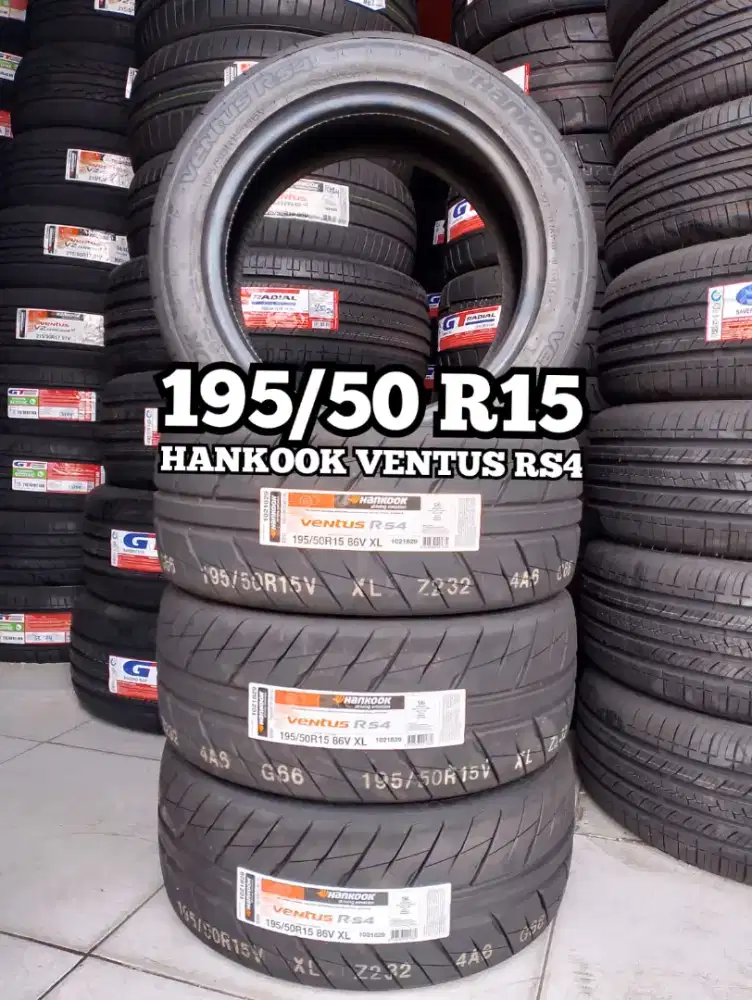 BAN BARU 195/50 R15 HANKOOK VENTUS PRIME