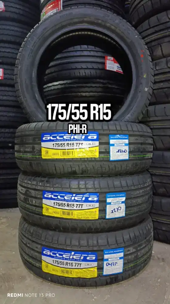 BAN BARU 175/55 R15 ACCELERA PHI R