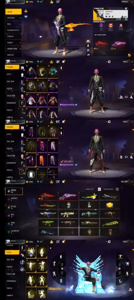 JUAL AKUN FF YG MINAT LANSUNG INBOX