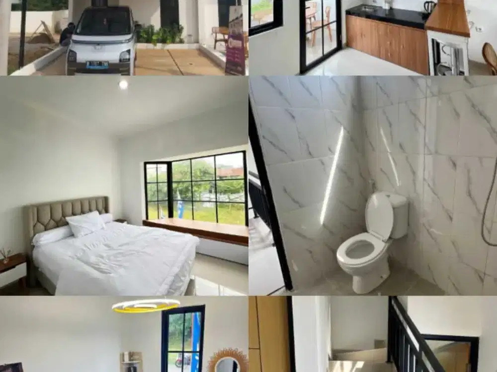 Jual Rumah baru American clasic Alesha Hill jl Abdul Wahab cinangka