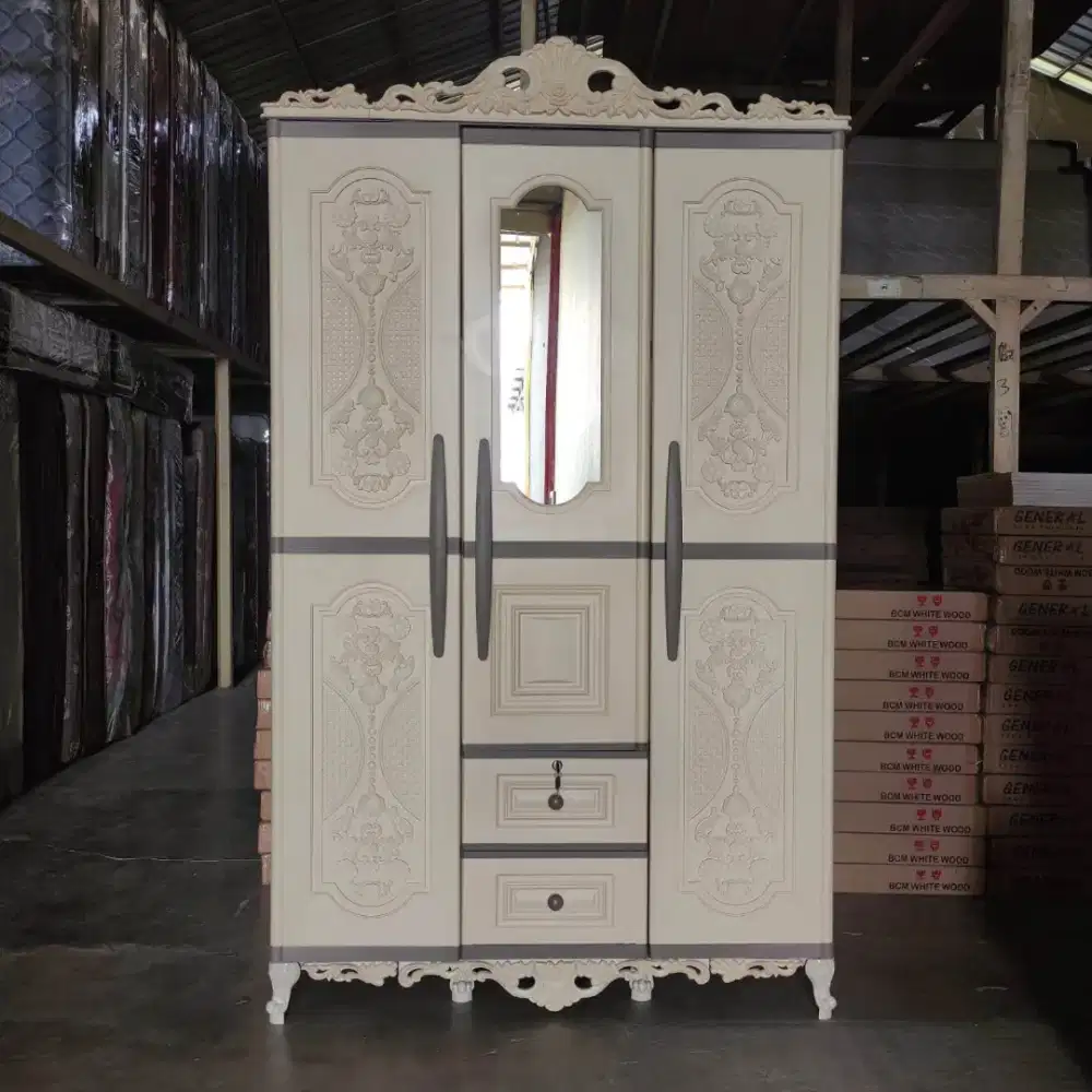 Lemari Plastik merk Olymplast 3P & 2P type modern & classic