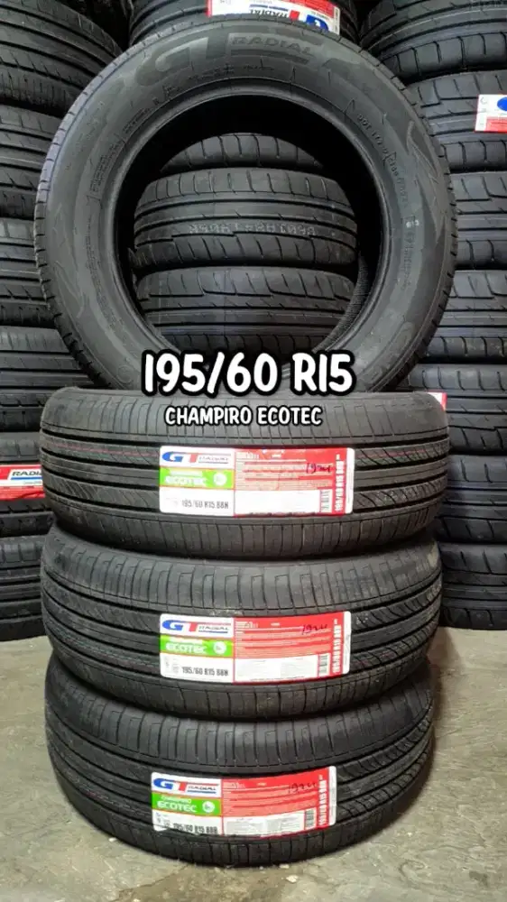 BAN BARU 195/60 R15 GT ECOTEC