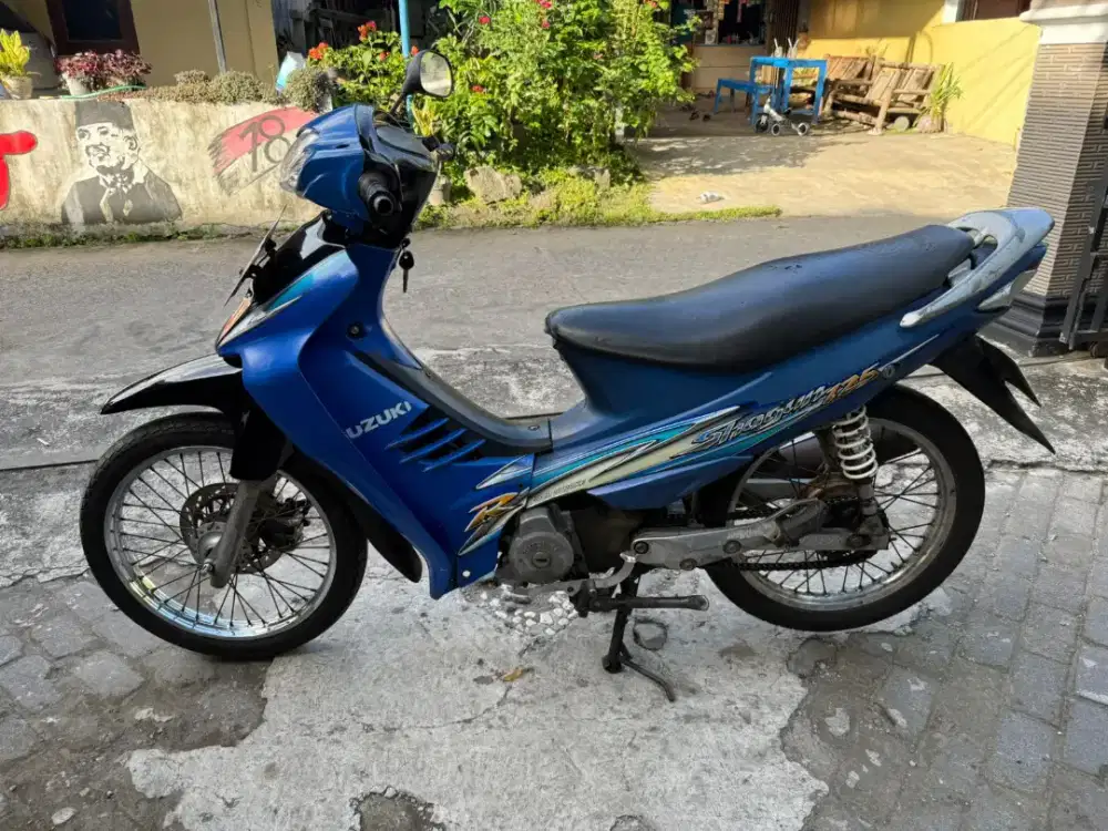 Suzuki Shogun 125 THN 2004 plat AB Wonosari