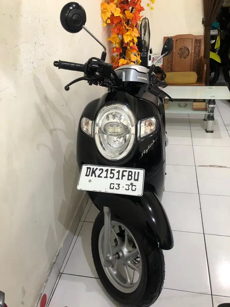 Honda scoopy Th.2020 Hitam!!