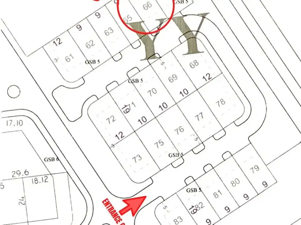 JUAL TANAH SIAP BANGUN GRAHA FAMILI BLOK YY