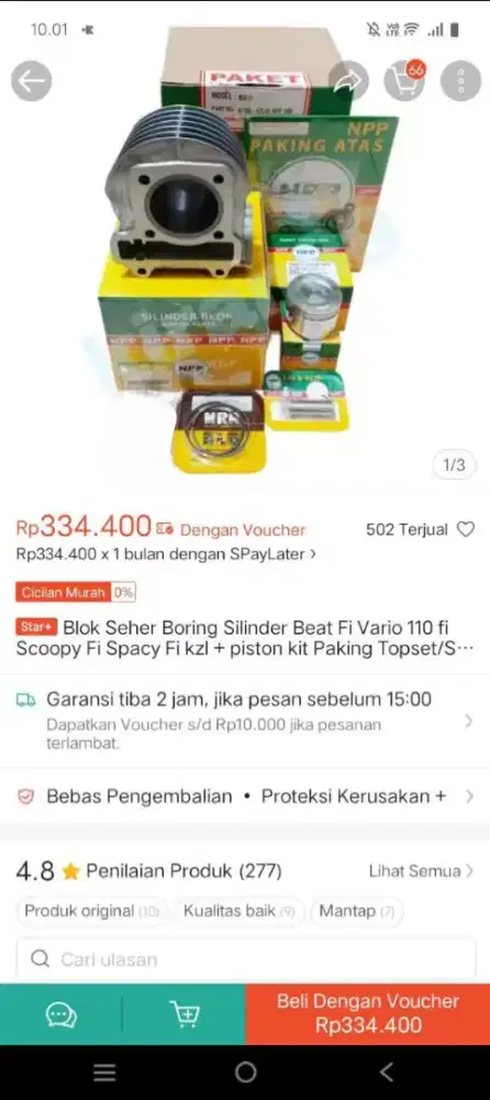 Blok seher KZL starter kasar .