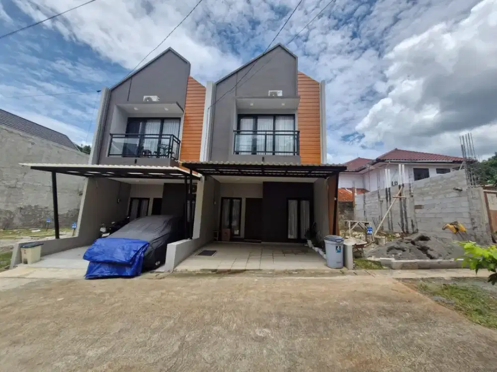 Rumah Baru Puri Navara Cibubur 1,2 M  3KT 3KM DP 5% Free Biaya Siap Huni Jakarta Timur
