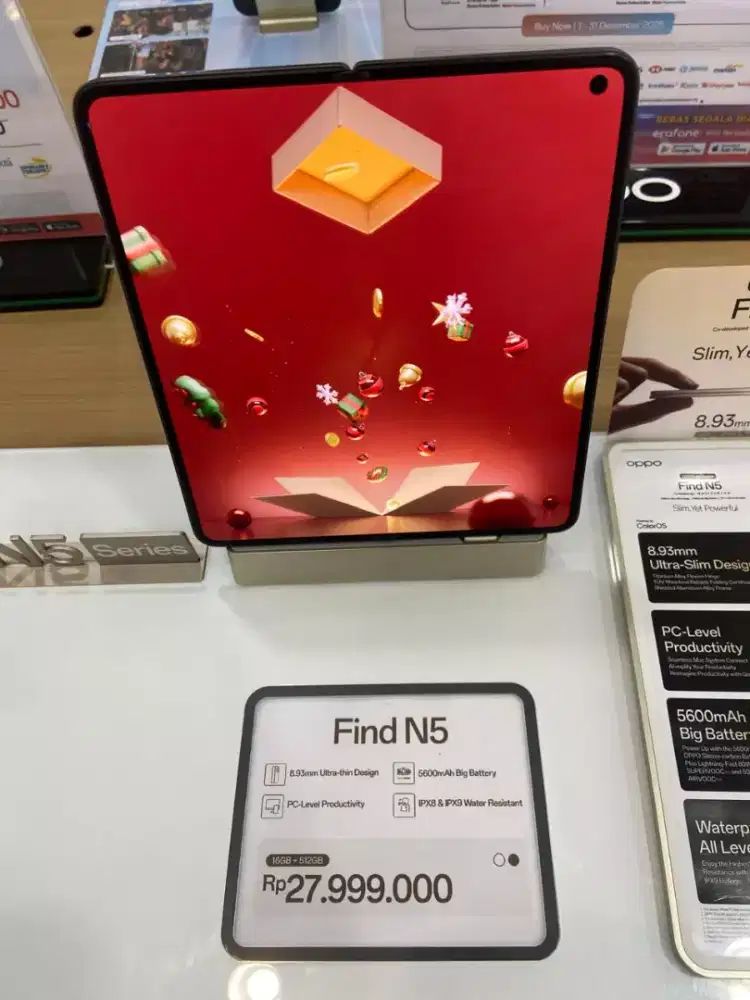 PROMO CICILAN BUNGA 0% OPPO FIND N5