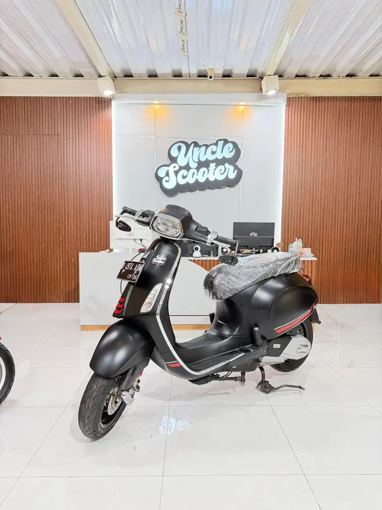 Vespa Sprint S IGET ABS 2021 Black Opaco Doff