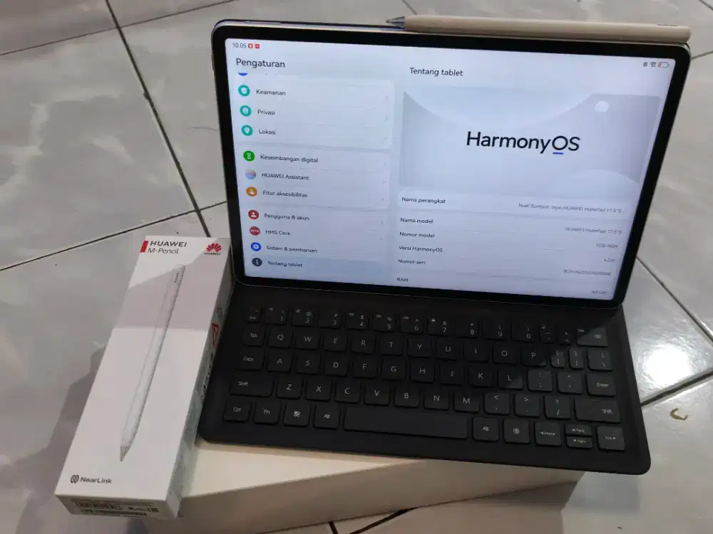 Huawei matepad 11.5S second garansi