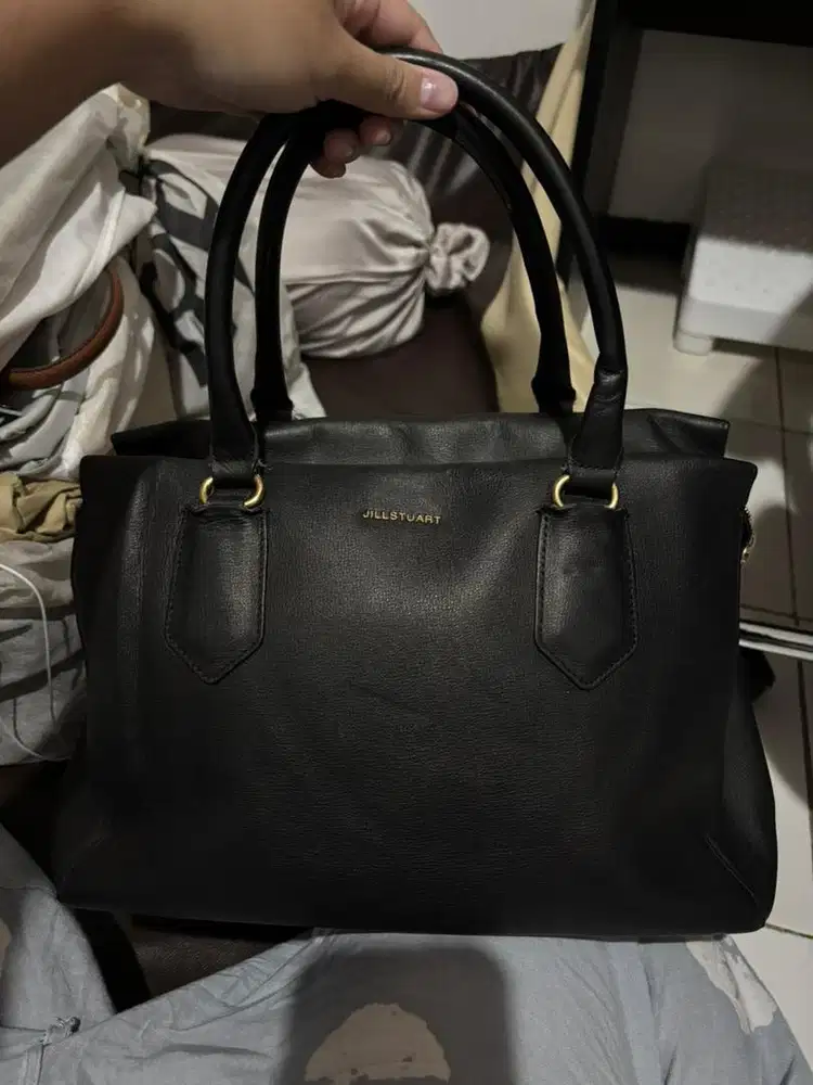 Authentic jill stuart tas hand bag hitam original