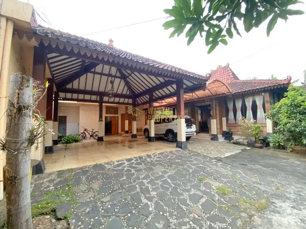 RUMAH LIMASAN PENDOPO DI BANTUL YOGYAKARTA, 9 MENIT SULTAN AGUNG
