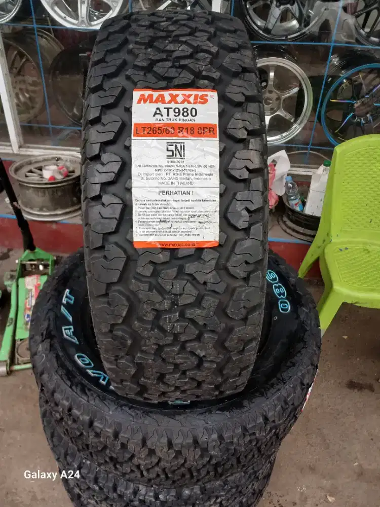 Maxxis at980 265/60 r18 fortuner pajero