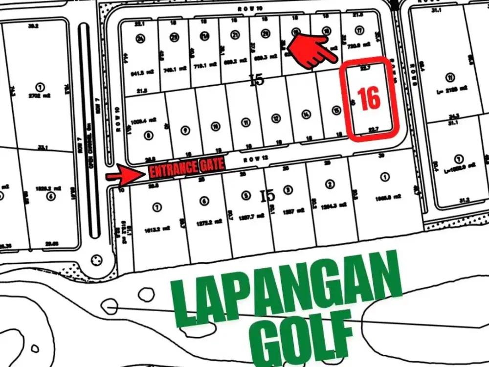 JUAL TANAH CITRALAND BUKIT GOLF LOKASI HOOK
