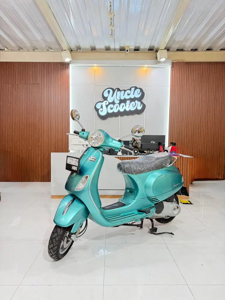 Vespa LX 150 3Vie Tahun 2013 Hijau Like New
