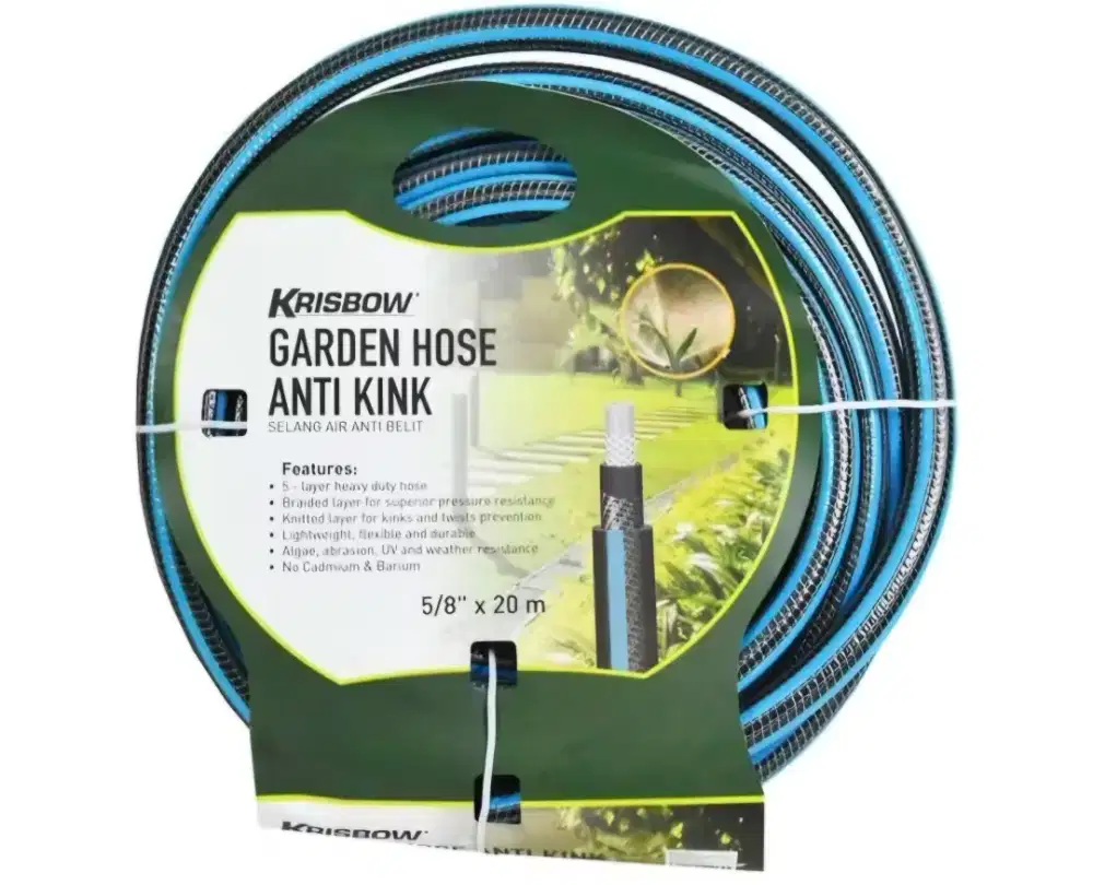 Selang air taman Krisbow 20 meter anti Torsion