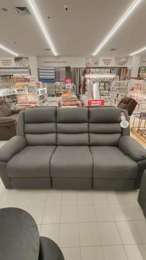 PROMO SOFA RECLINER 3S