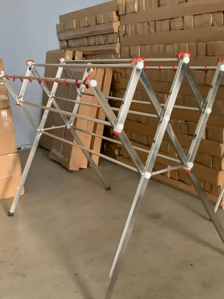 Jemuran baju bahan besi stanlis,kokoh dan tebal