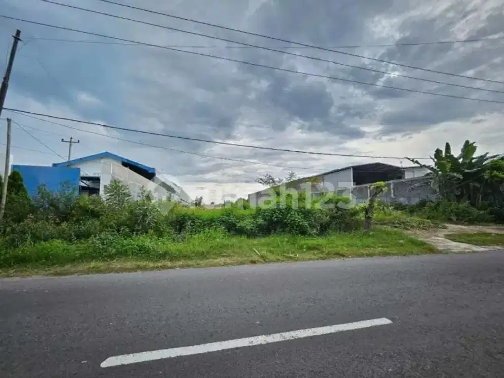 Disewakan Lahan Zona Industri Lokasi Super Strategis Jaten, Karanganyar Luas 3400m2