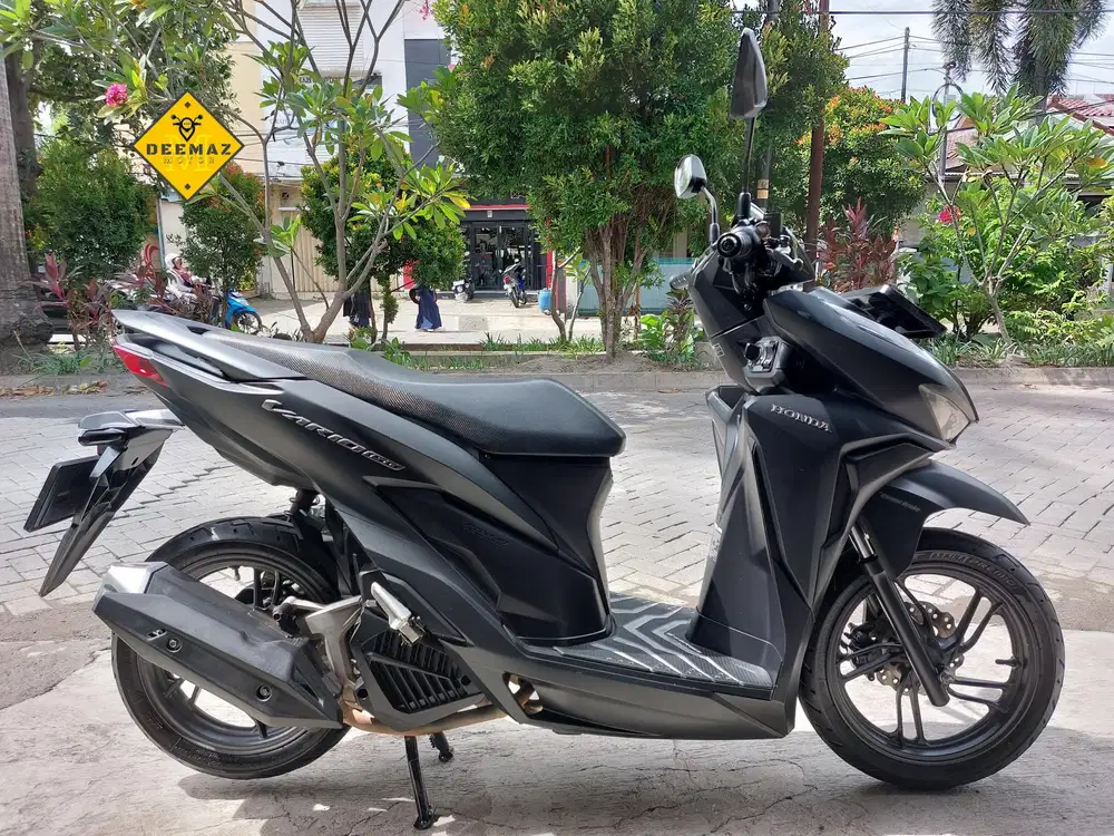 (DP 500 Rb)‼️ Honda Vario 150 Keyless Hitam Mulus 2019 Cash / Kredit