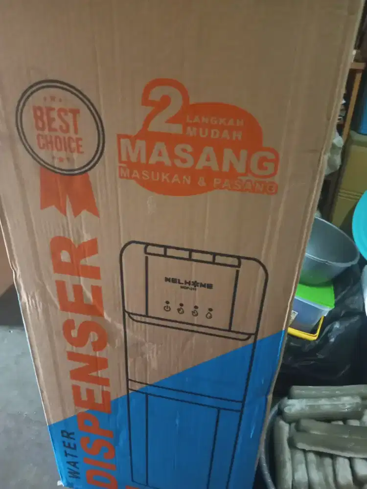 Welhome Dispenser (3 Kran Galon di bawah)