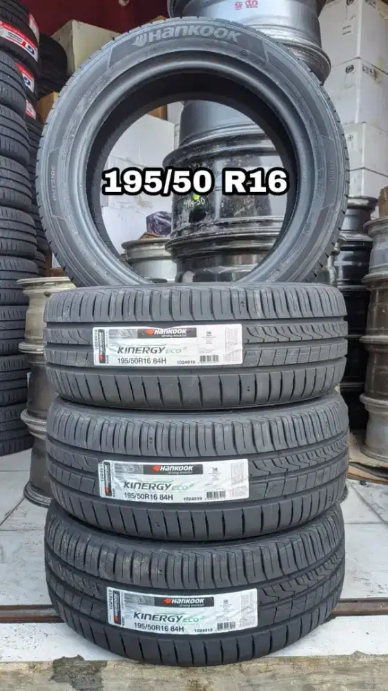 BAN BARU 195/50 R16 HANKOOK KINERGY