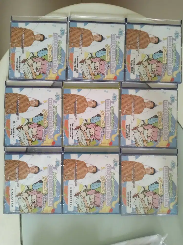 Olimpiade matematika tingkat SD CD rom, dijual murah borongan 9 pcs