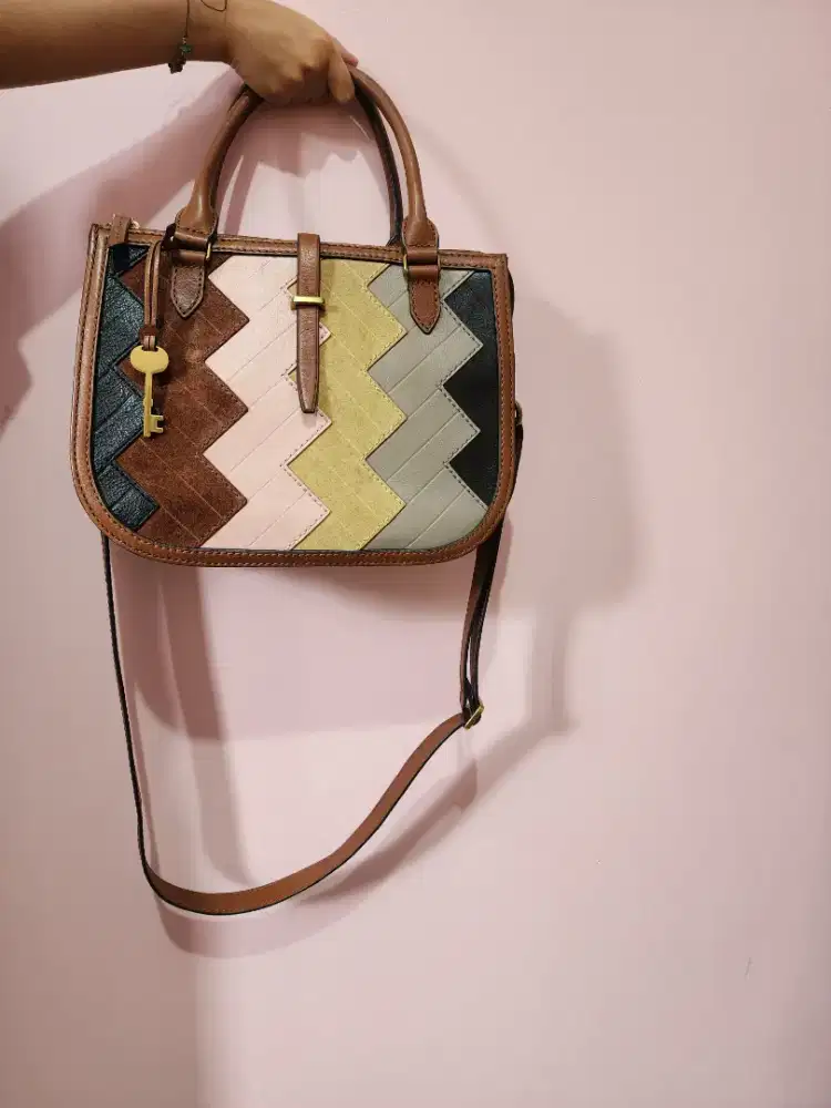 Tas FOSSIL ryder patchwork