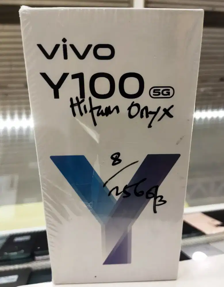 VIVO Y100 5G 8GB+256GB Black BNIB Garansi Resmi Indonesia