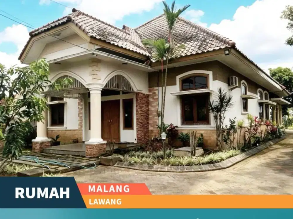 Dijual Rumah Mewah di Lawang Malang Dengan Banyak Lahan Kosong