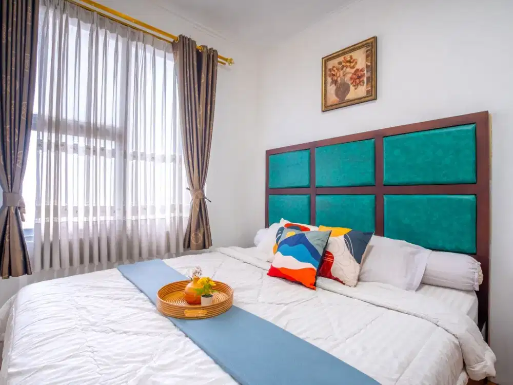 2BR Apartemen Casablanca Mansion, Fully Furnished Disewak - Lokasi Strategis, Pusat Kota, Kawasan CBD (Thamrin-Sudirman-Gatsu), Dekat Mall Kokas