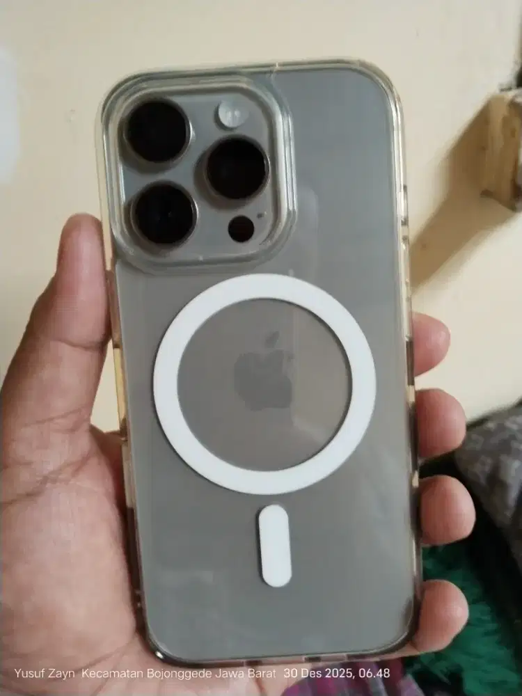 I-Phone 16 pro 128 natural titanium resmi blibli