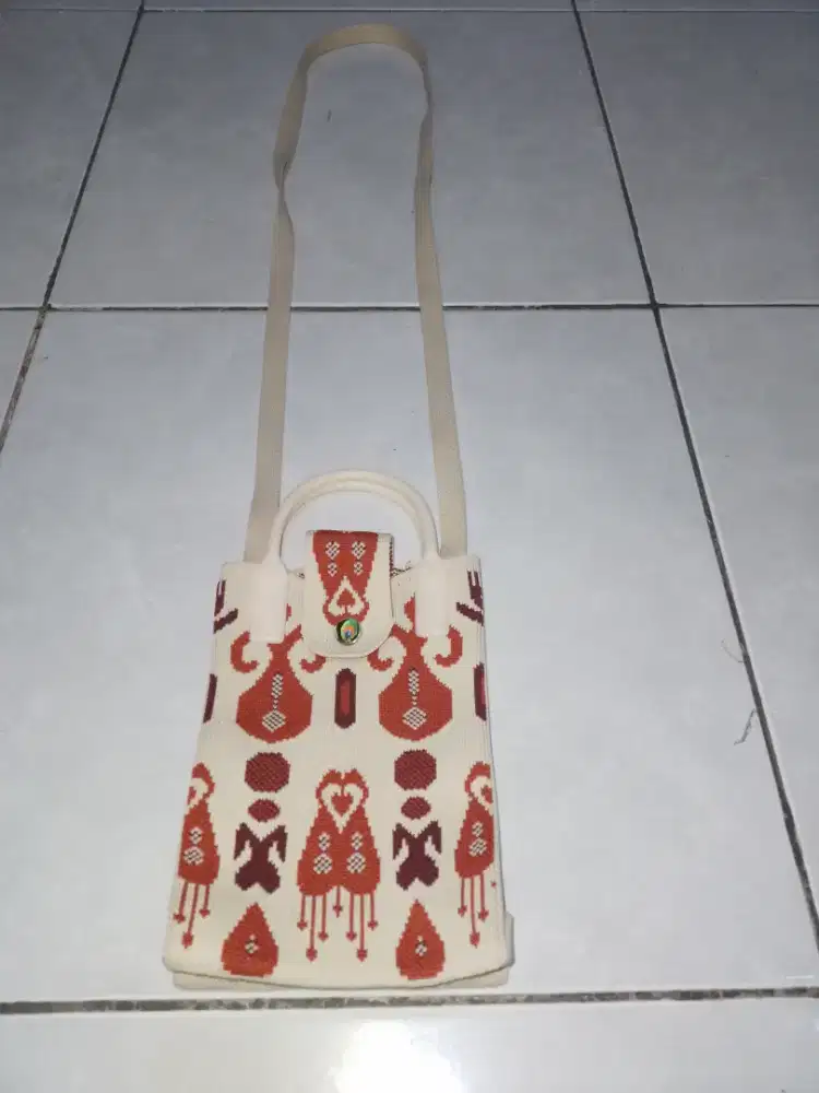 Tas rajut selempang tas tangan etnik yunnan xinjiang asli dari china