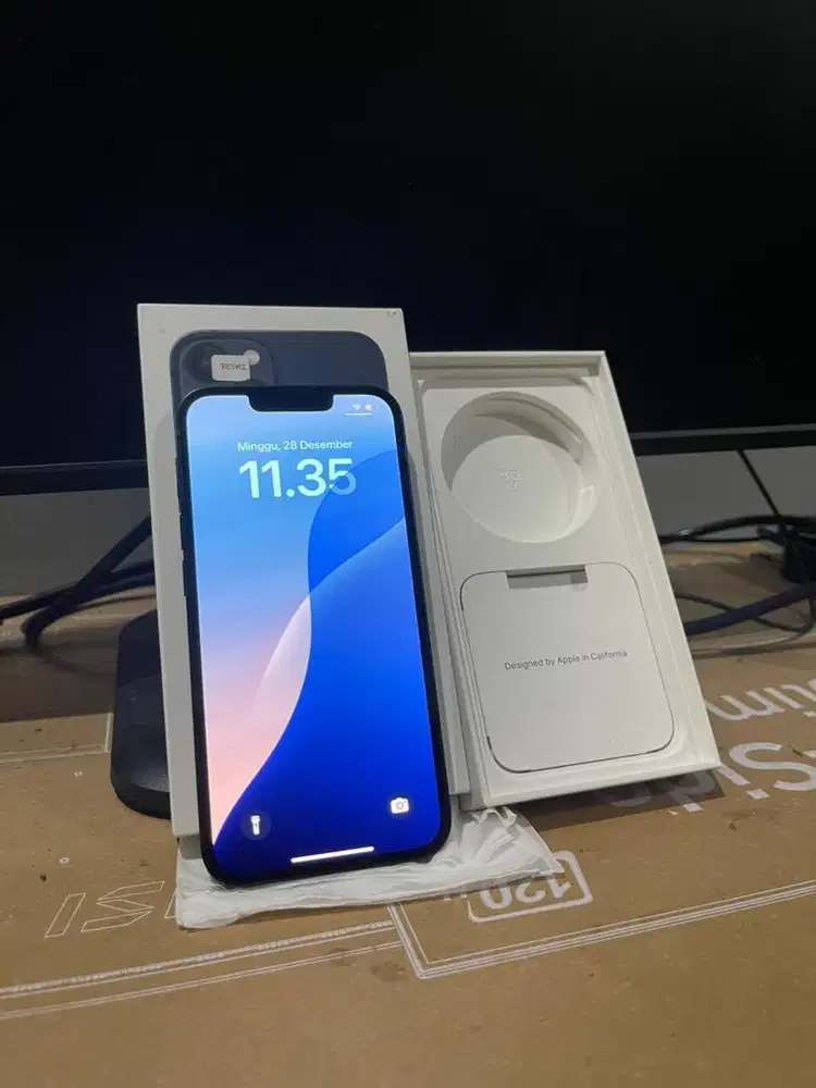 jual hp ip 13 128gb ex ibox second