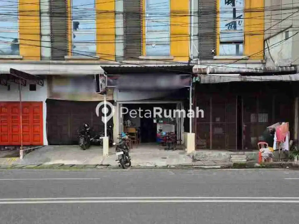 jual ruko jalan HM Joni dekat SM Raja, lokasi strategis banget