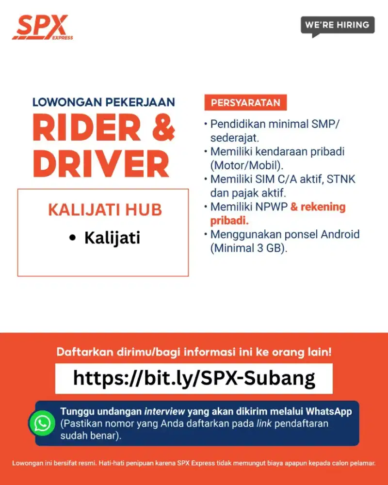 Driver shoppe spx Kalijati