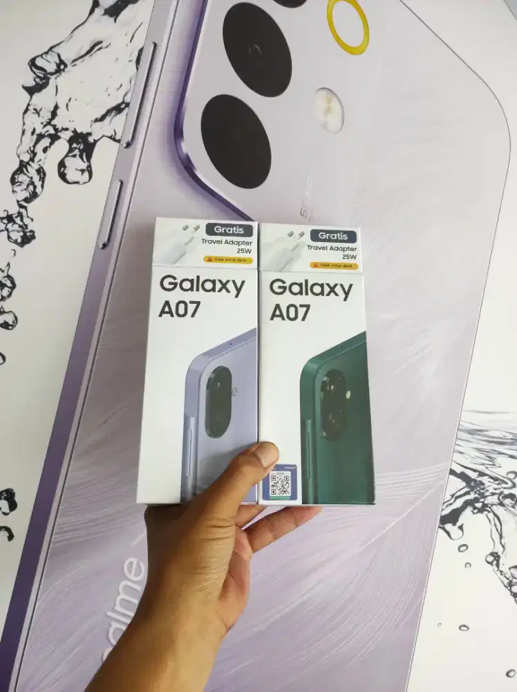 Berminat silahkan WA Samsung Galaxy A07 8/256 Garansi resmi 1thn