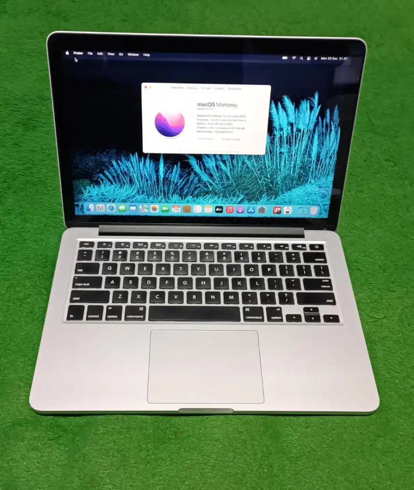 Apple MacBook Pro 2015 Intel i5 8/256 Silver Murah