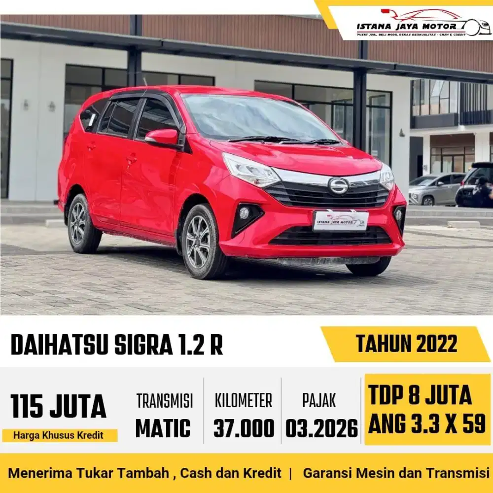 Daihatsu Sigra 1.2 R AT 2022