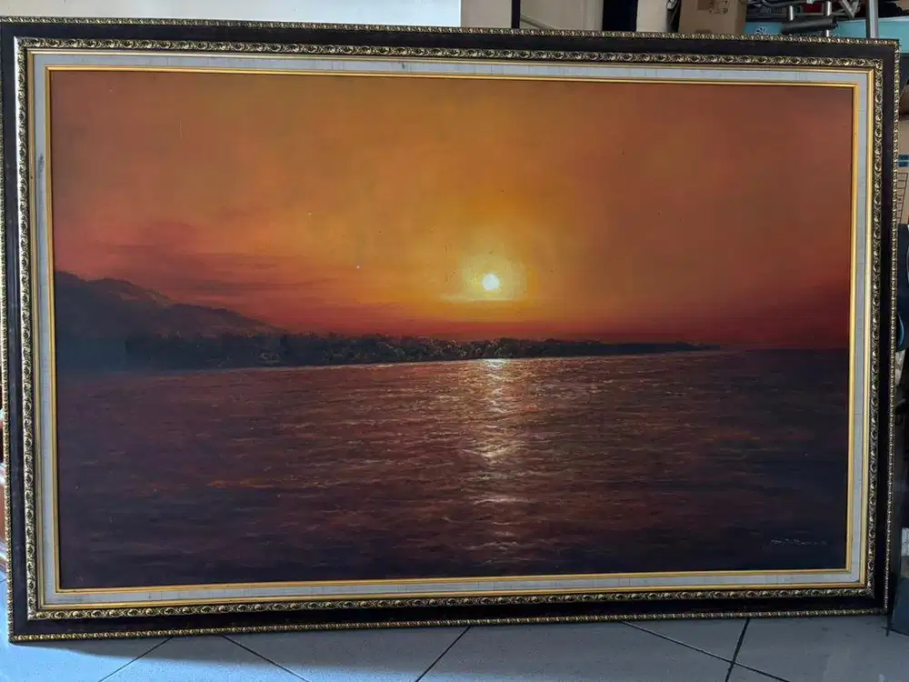 Di jual cepat lukisan matahari , Bisa Nego