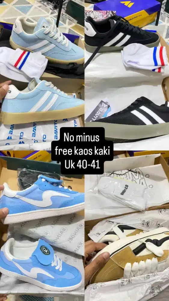Sepatu kece No minus