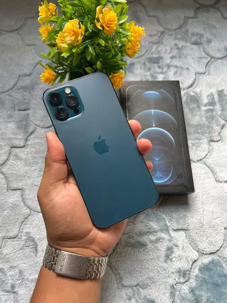 IPHONE 12PROMAX 256GB INTERNASIONAL ZPA BLUE