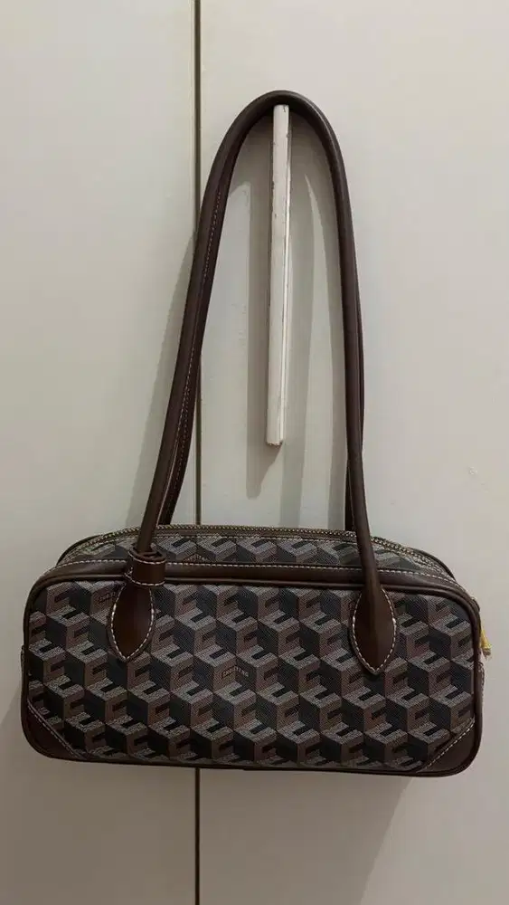 Christy Ng ORI Marcelo Shoulder Bag Chestnut Brown