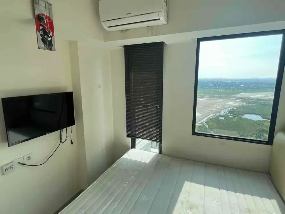 Disewakan Apartemen Osaka Riverview Pik2 studio furnish siap huni 12jt/thn