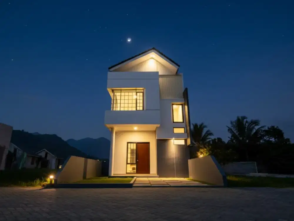 Rumah 2 Lantai Harga 1 Lantai! Lokasi Premium Samping Exit Tol GETACI dan RS UNISBA