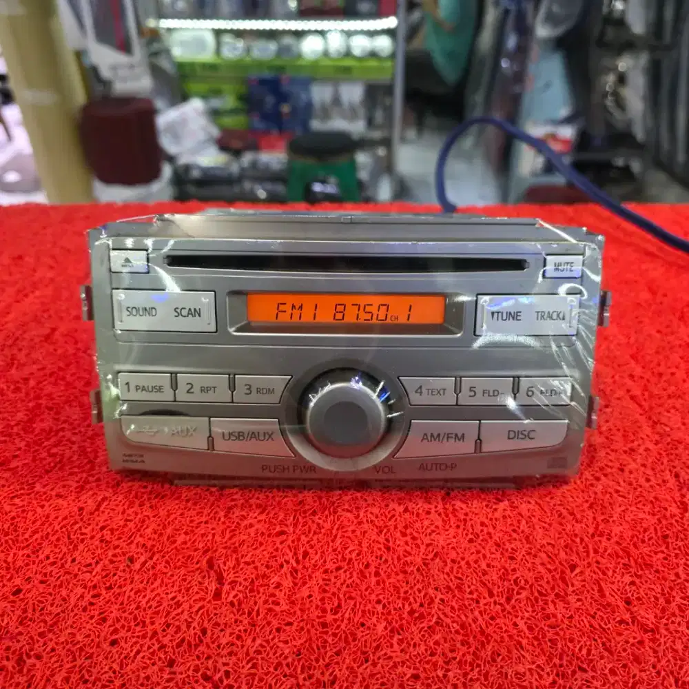 Head Unit TOYOTA AGYA AYLA USB CD Aux Radio Orisinil