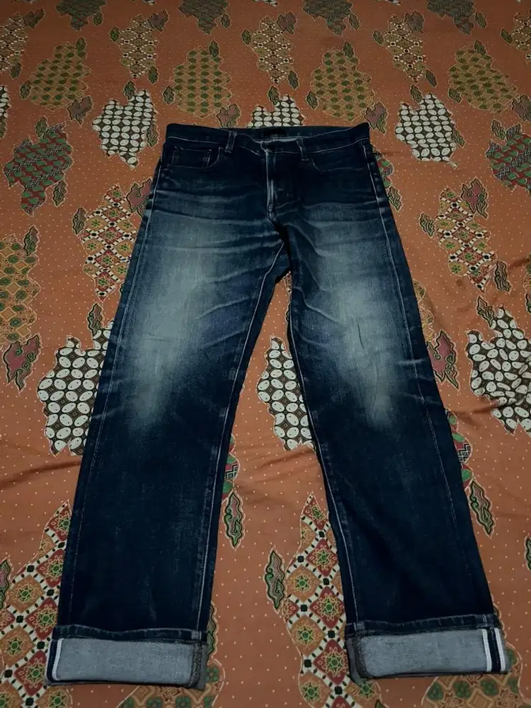 celana uniqlo selvedge original size 30